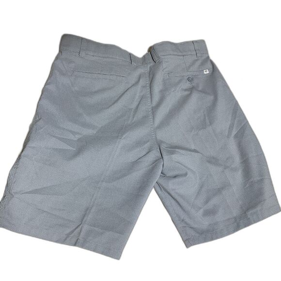 Hang Ten Gray Houndstooth Chino Shorts Size 36 - Picture 5 of 10
